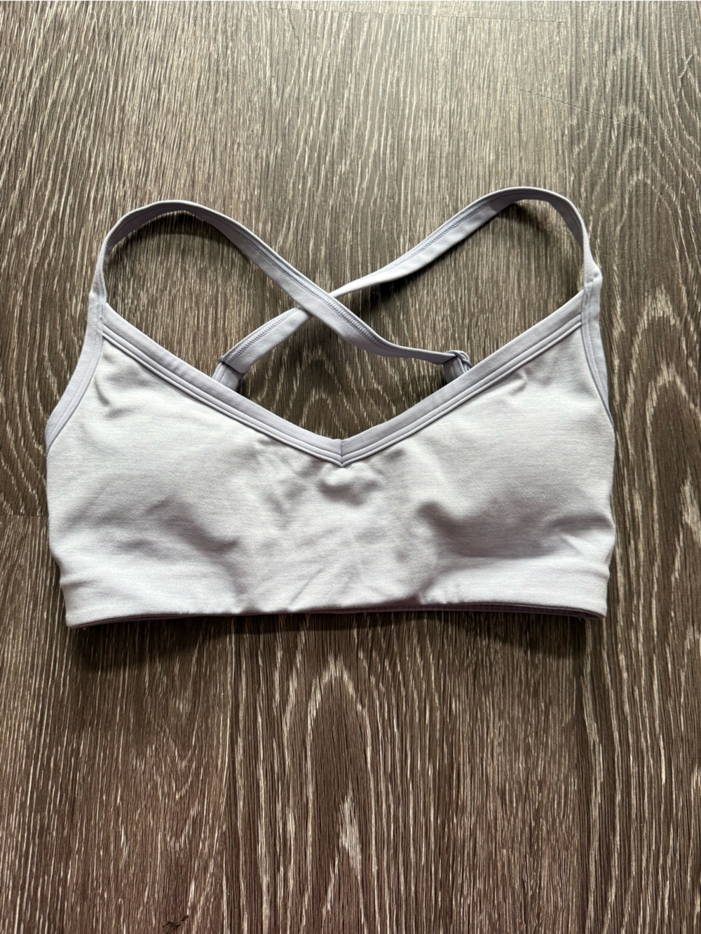 Vitality V-Neck Bralette in Light Lavender